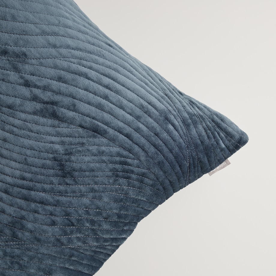 Poszewka Welwetowa Tossa 45x45 cm z motywem geometrycznym