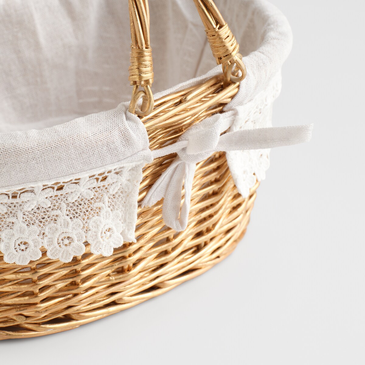 Koszyk z rączką Cabra 23x30 cm