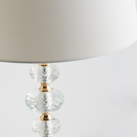Lampa Stołowa Cristellis z motywem geometrycznym