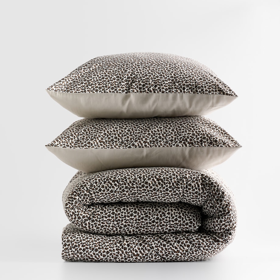 Pościel z bawełny satynowej Panter 160x200 cm