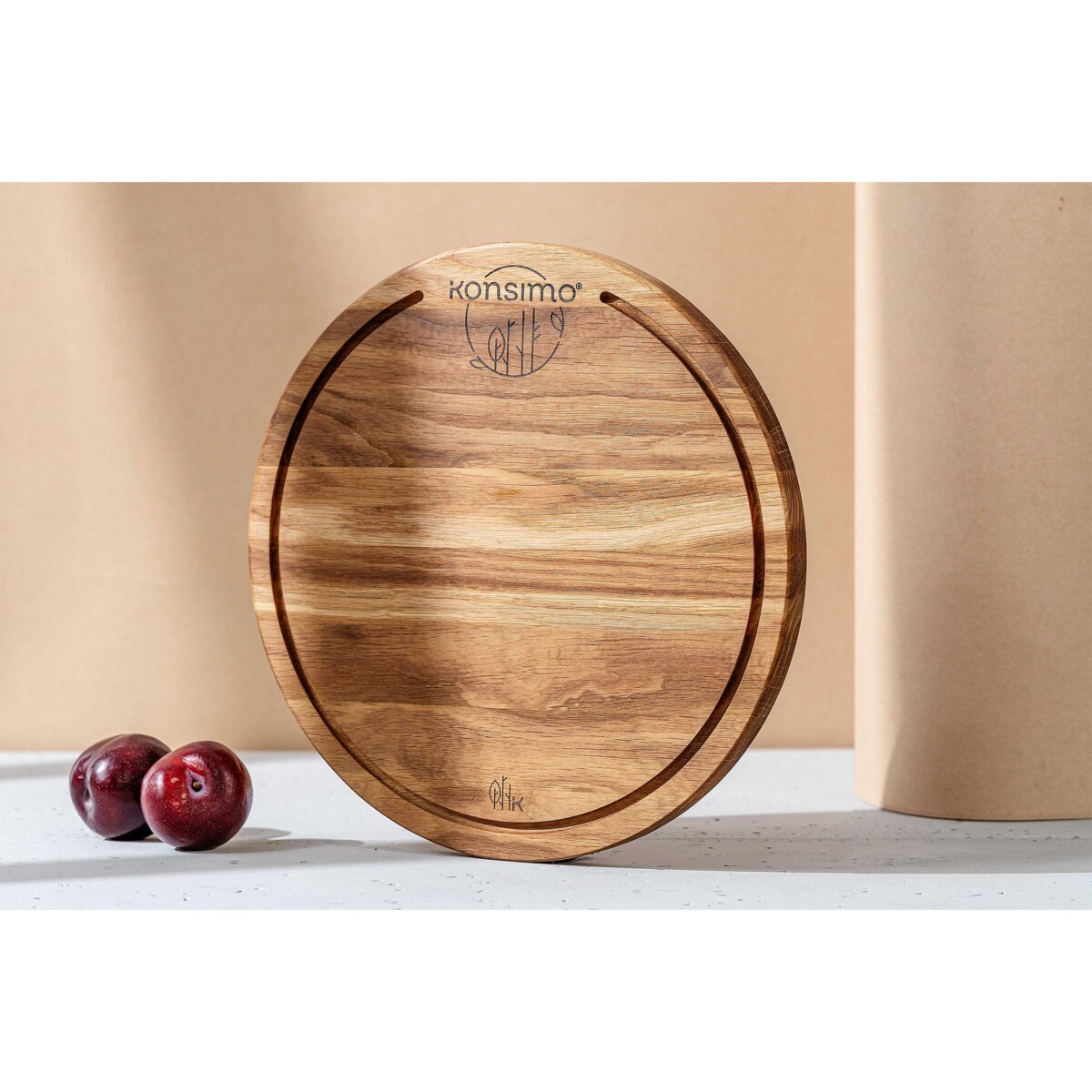 Konsimo LESTE Deska do krojenia, drewno dębowe