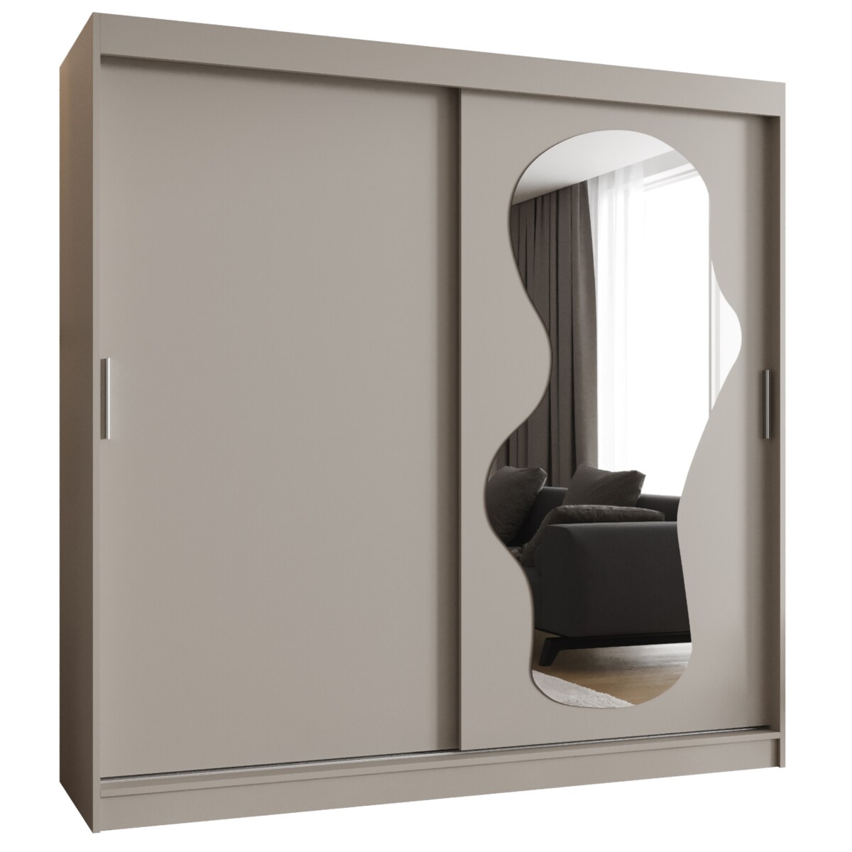 Szafa przesuwna ULTRA 200 kaszmir