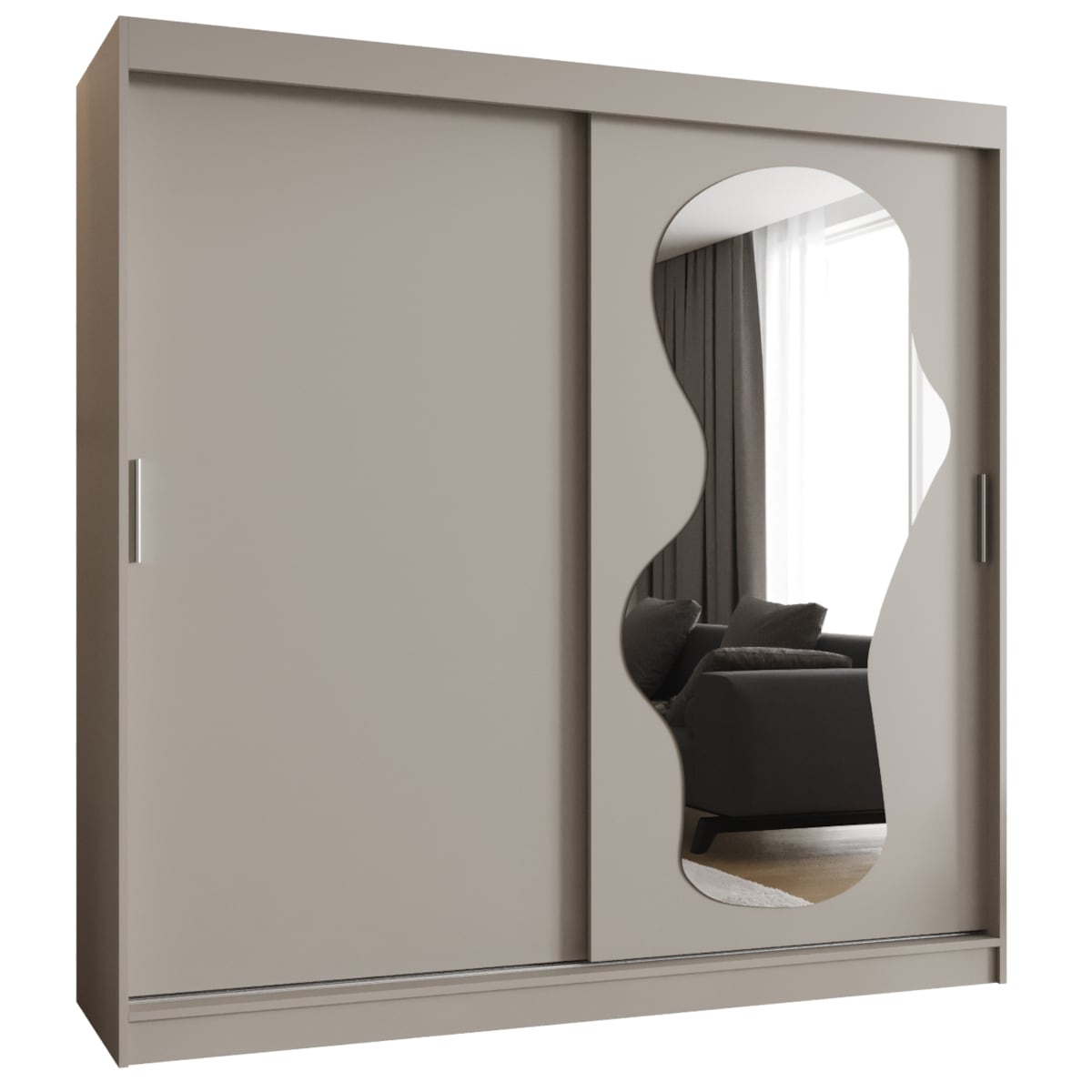 Szafa przesuwna ULTRA 200 kaszmir