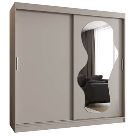 Szafa przesuwna ULTRA 200 kaszmir