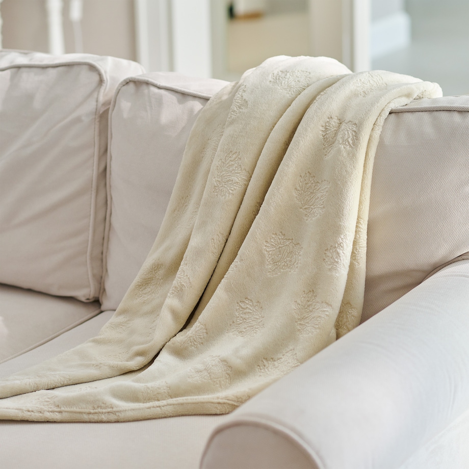 Koc Coralis 150x200 cm z motywem morskim