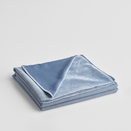 Jednokolorowa narzuta na łóżko Kord 200x220 cm