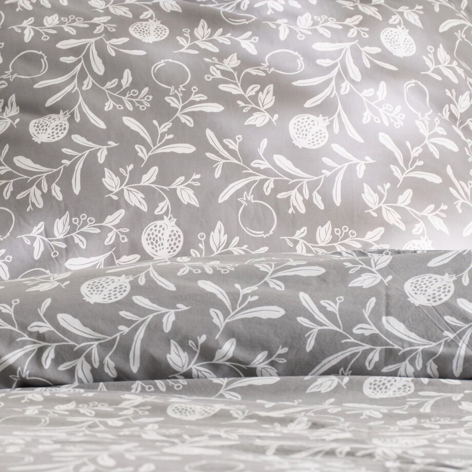 Pościel Bawełniana Granor 200x220 cm z motywem owoców