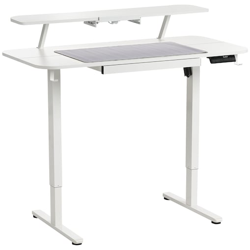 Biurko regulowane elektrycznie WILBANKS 120x60 cm Z portem USB