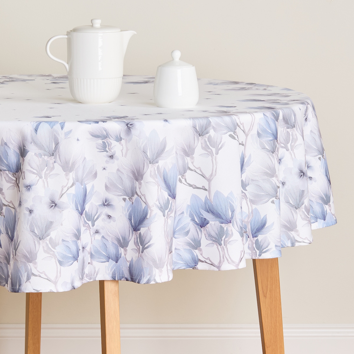 Obrus z nadrukiem Fladis z motywem kwiatowym