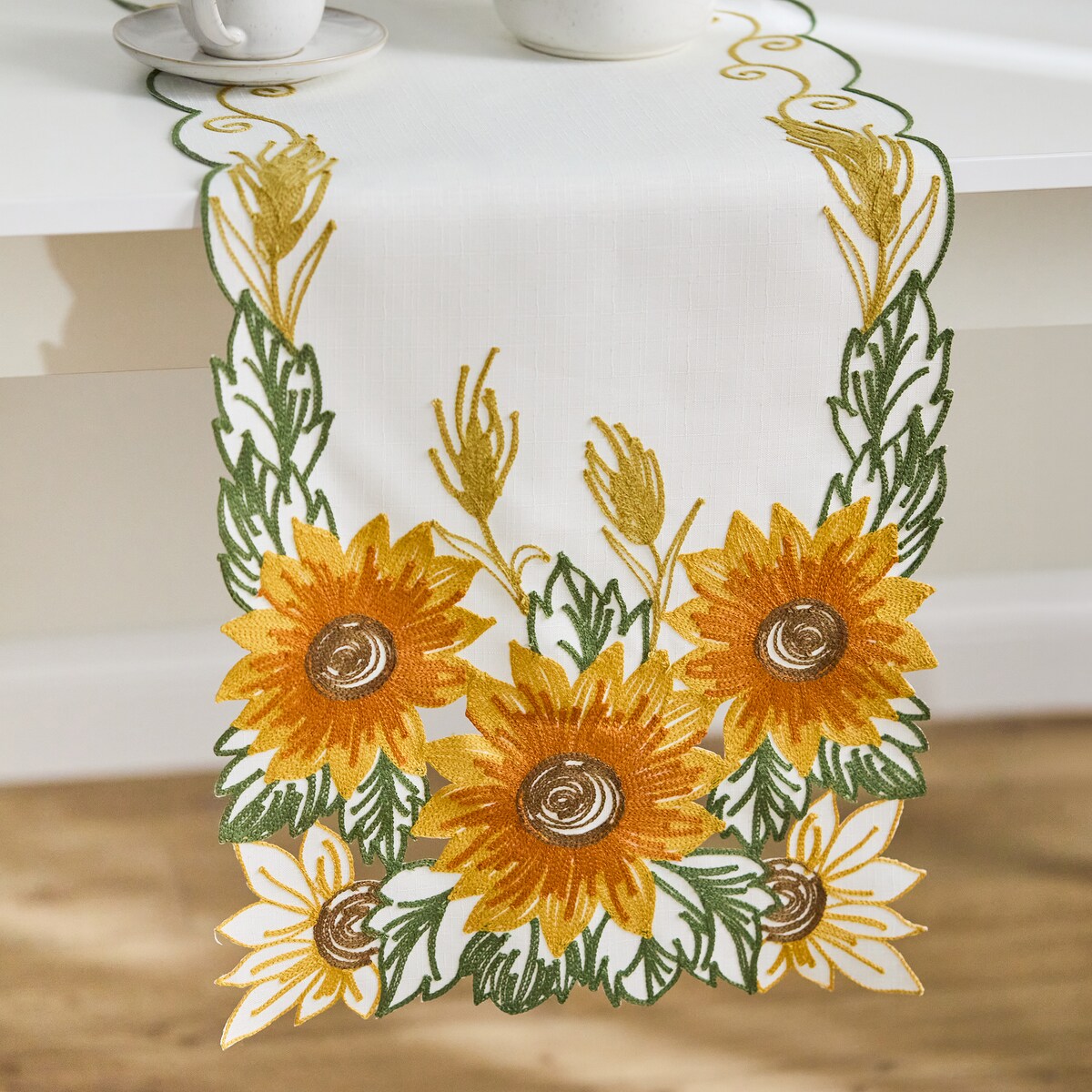 Bieżnik Haftowany Solros 35x180 cm