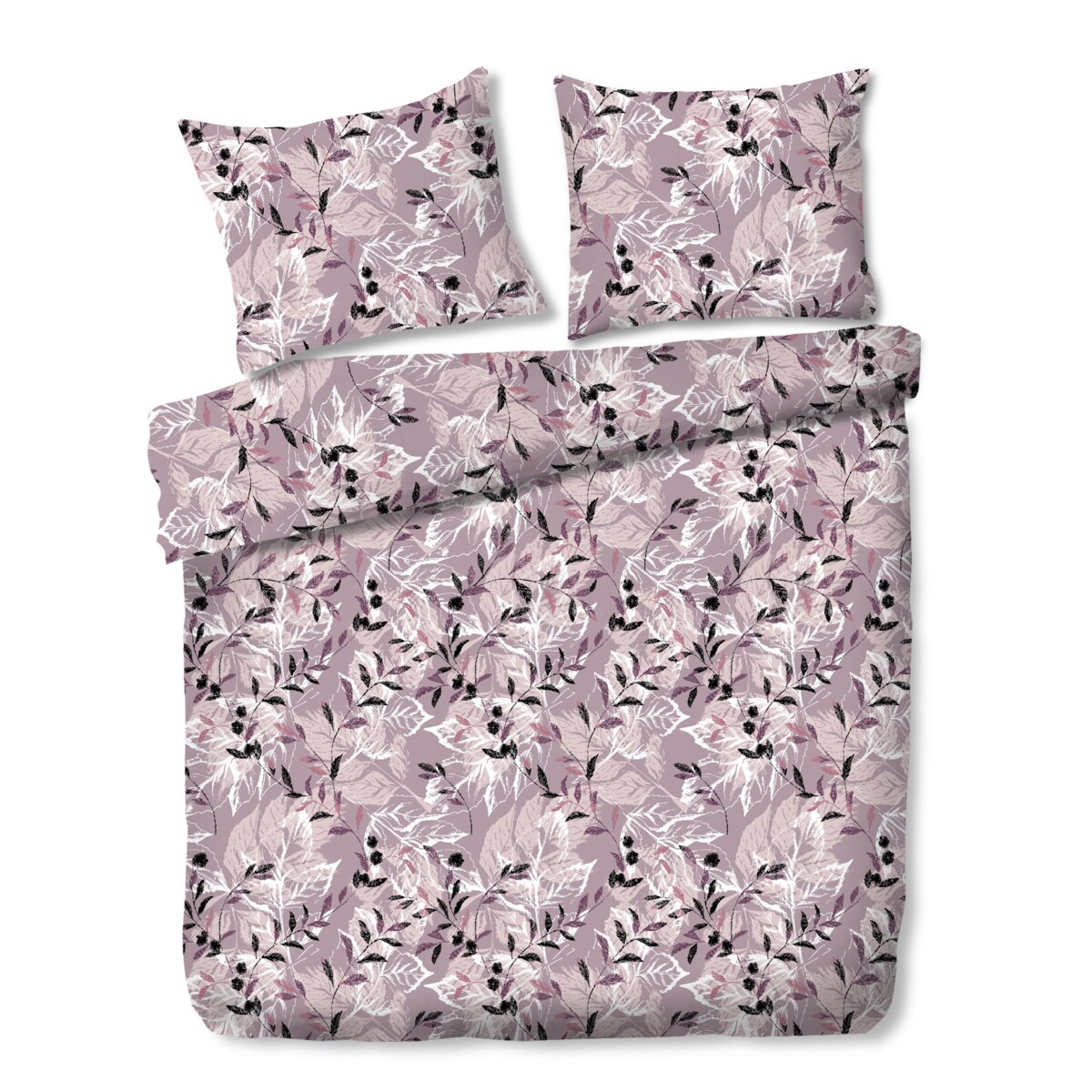 Pościel Z Mikrofibry Arianna 160x200 cm z motywem liściastym