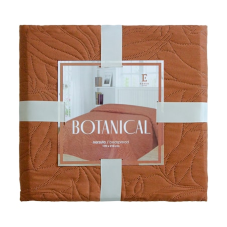 Jednokolorowa narzuta na łóżko Botanical 240x260 cm