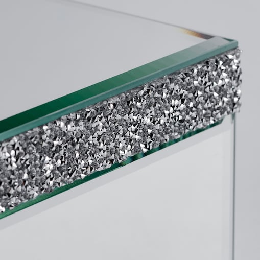 Lustrzany chustecznik z kryształkami stardustello