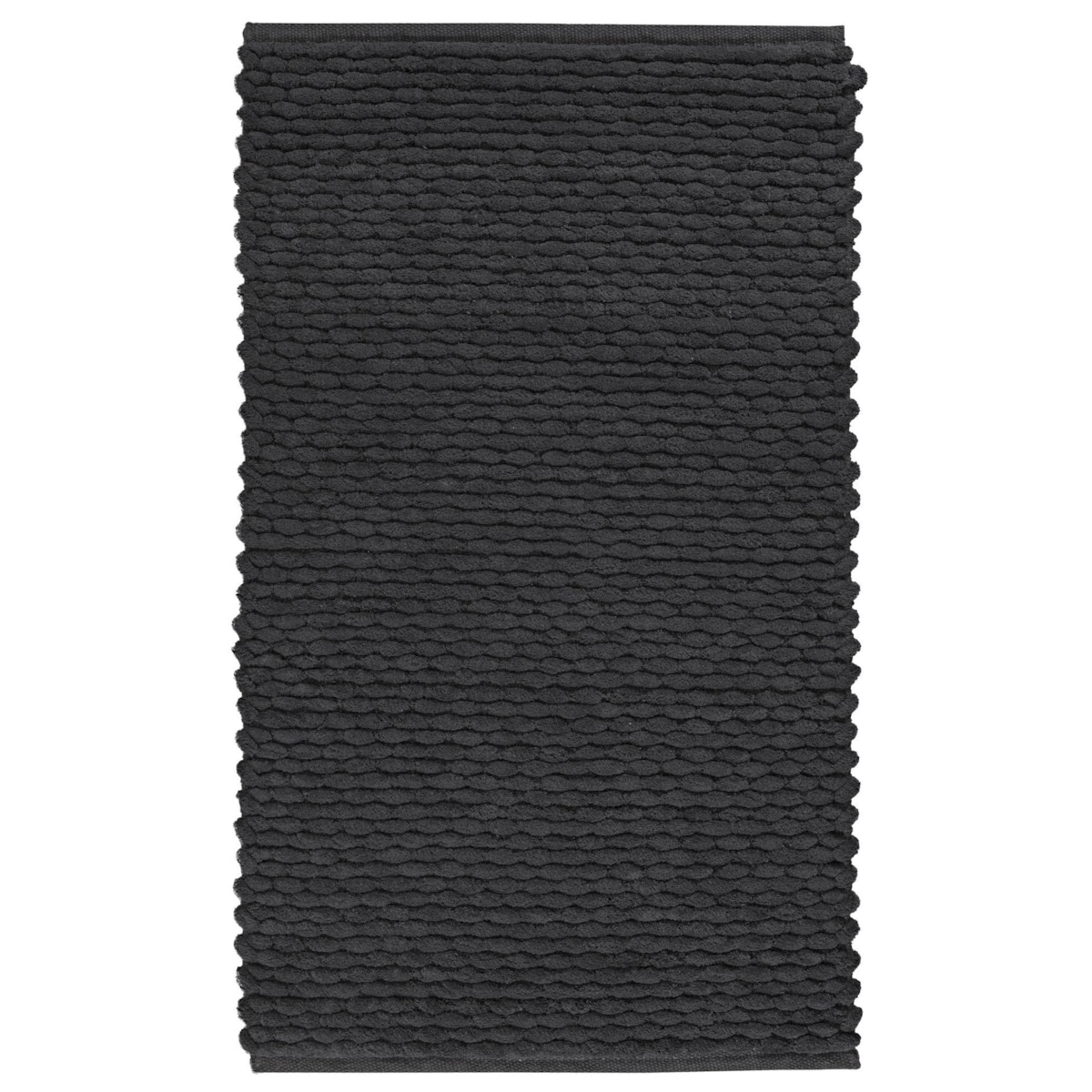 Kleine Wolke Willow Dywanik łazienkowy ciemny szary 70x120 cm