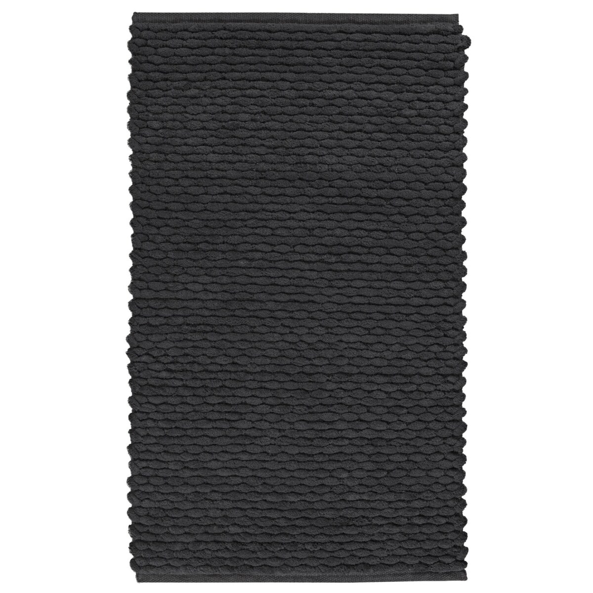 Kleine Wolke Willow Dywanik łazienkowy ciemny szary 70x120 cm