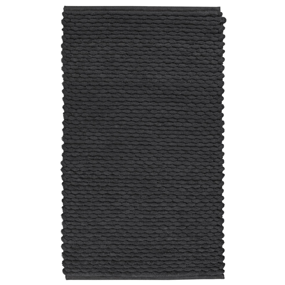 Kleine Wolke Willow Dywanik łazienkowy ciemny szary 70x120 cm