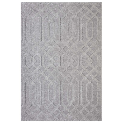 Dywan nowoczesny skandynawski high low Flaire 1380 szary 200x290