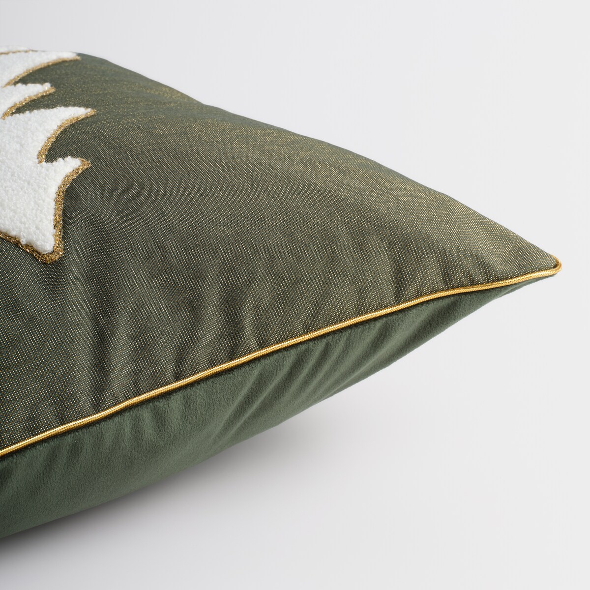 Poszewka Haftowana Medis 45x45 cm z motywem choinki