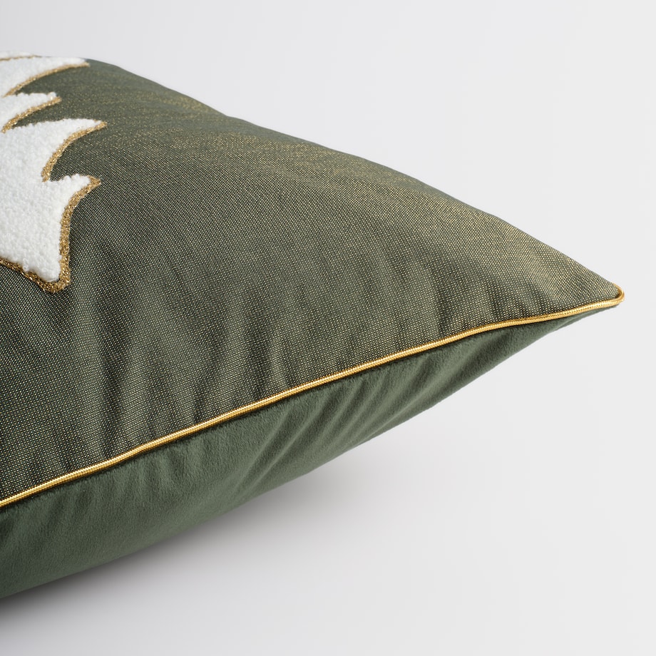 Poszewka Haftowana Medis 45x45 cm z motywem choinki