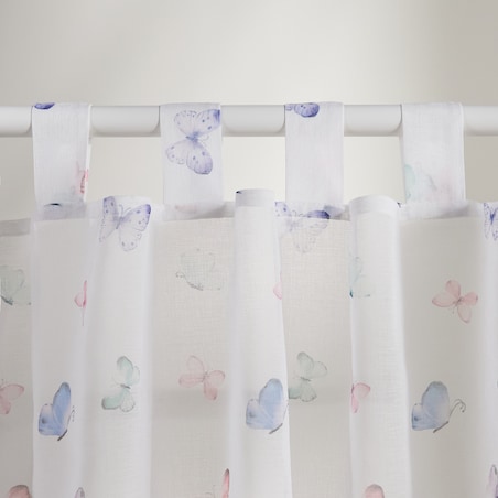 Firana Adalis 140x250 cm z motywem zwierzęcym