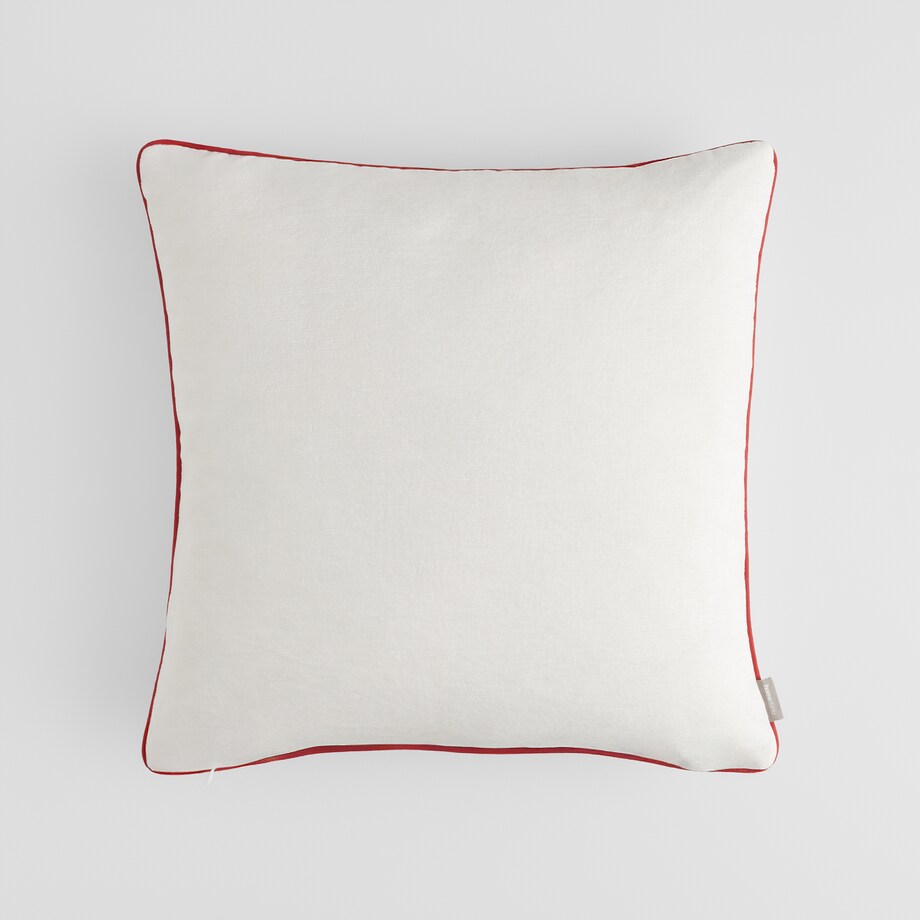 Poszewka Haftowana Arvored 45x45 cm z motywem choinki