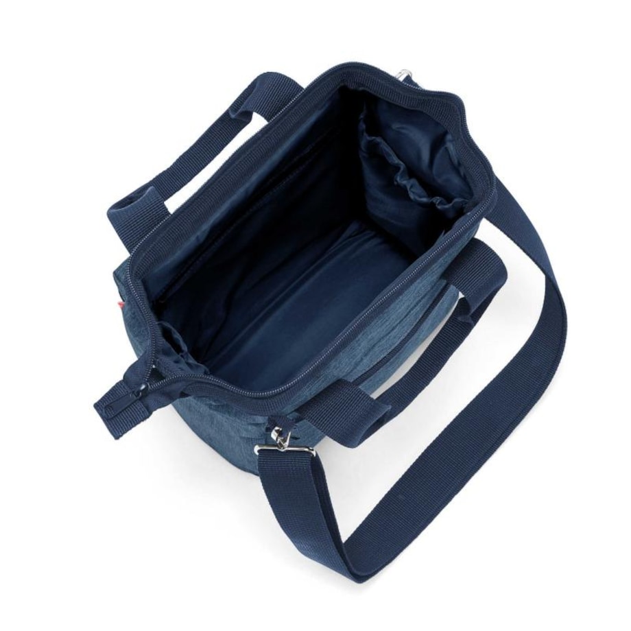 Torebka allrounder cross twist blue, 4l, poliester