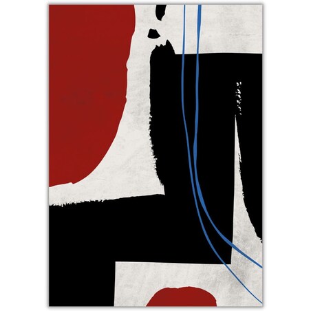 plakat shapes abstract 1 30x40 cm