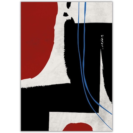 plakat shapes abstract 1 30x40 cm