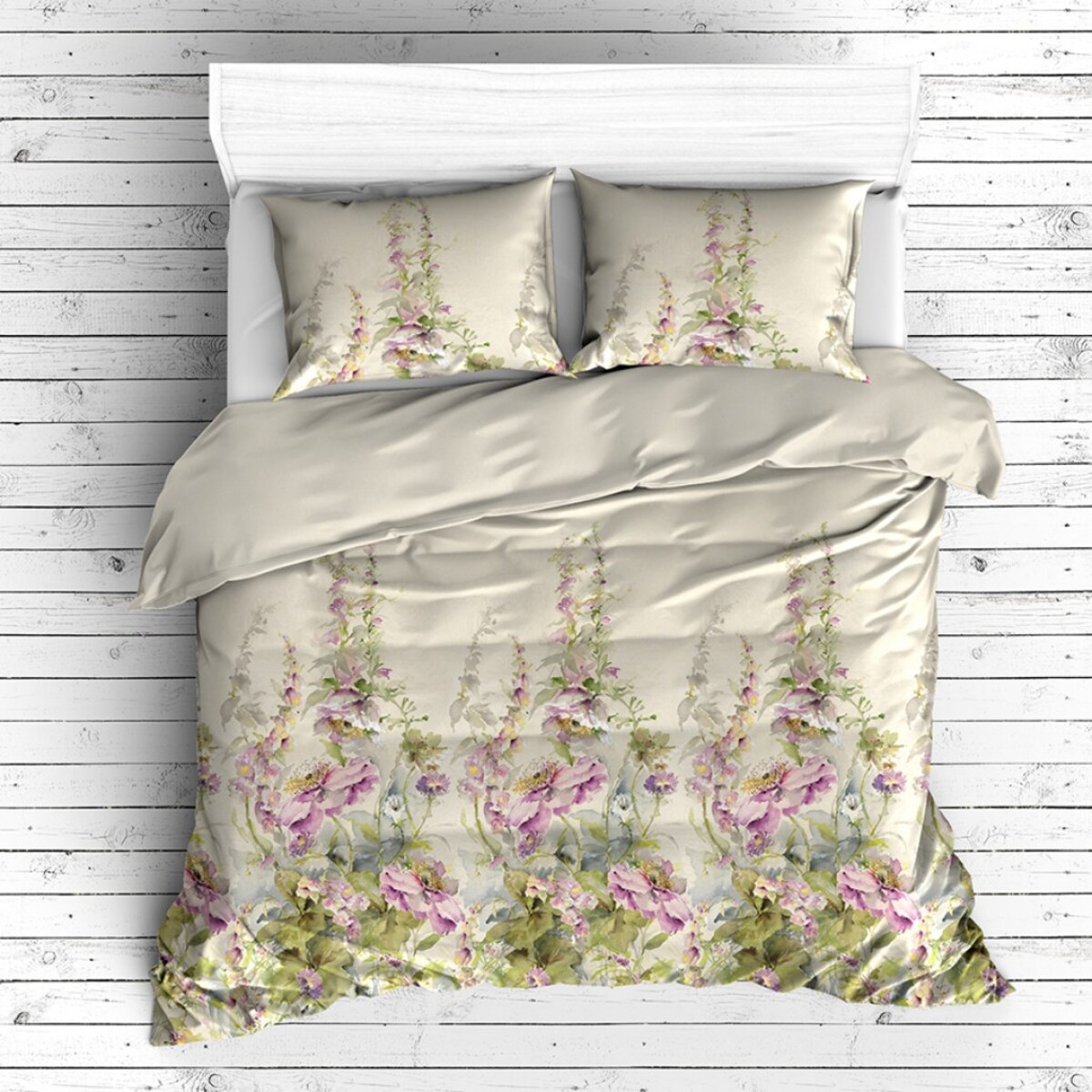 Pościel z Bawełny Satynowej Malva 160x200