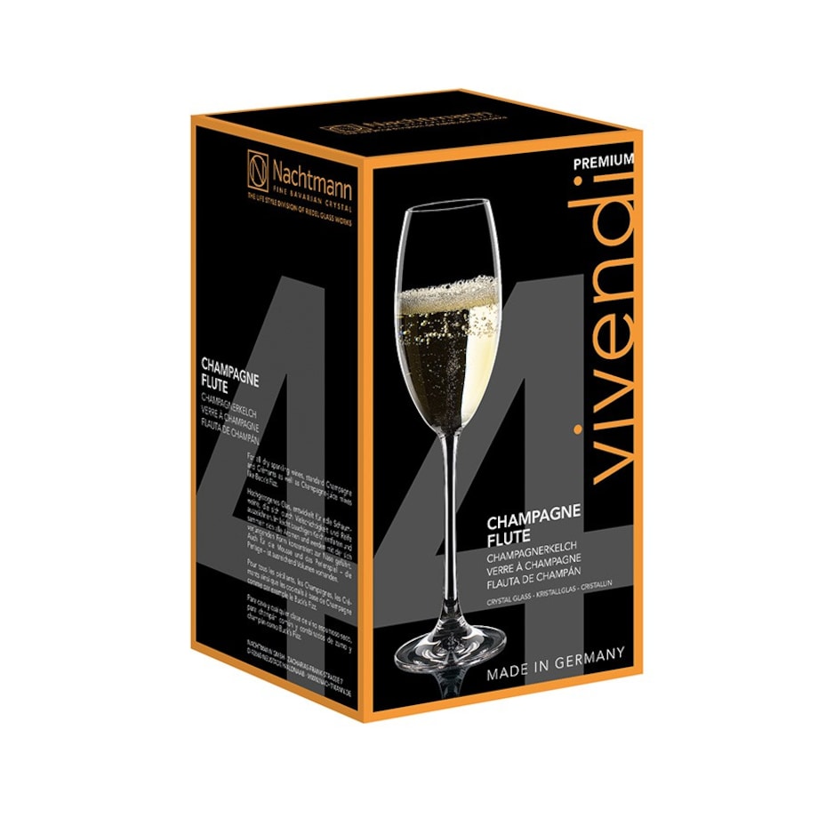 Komplet 4 Kieliszków Vivendi Champagne