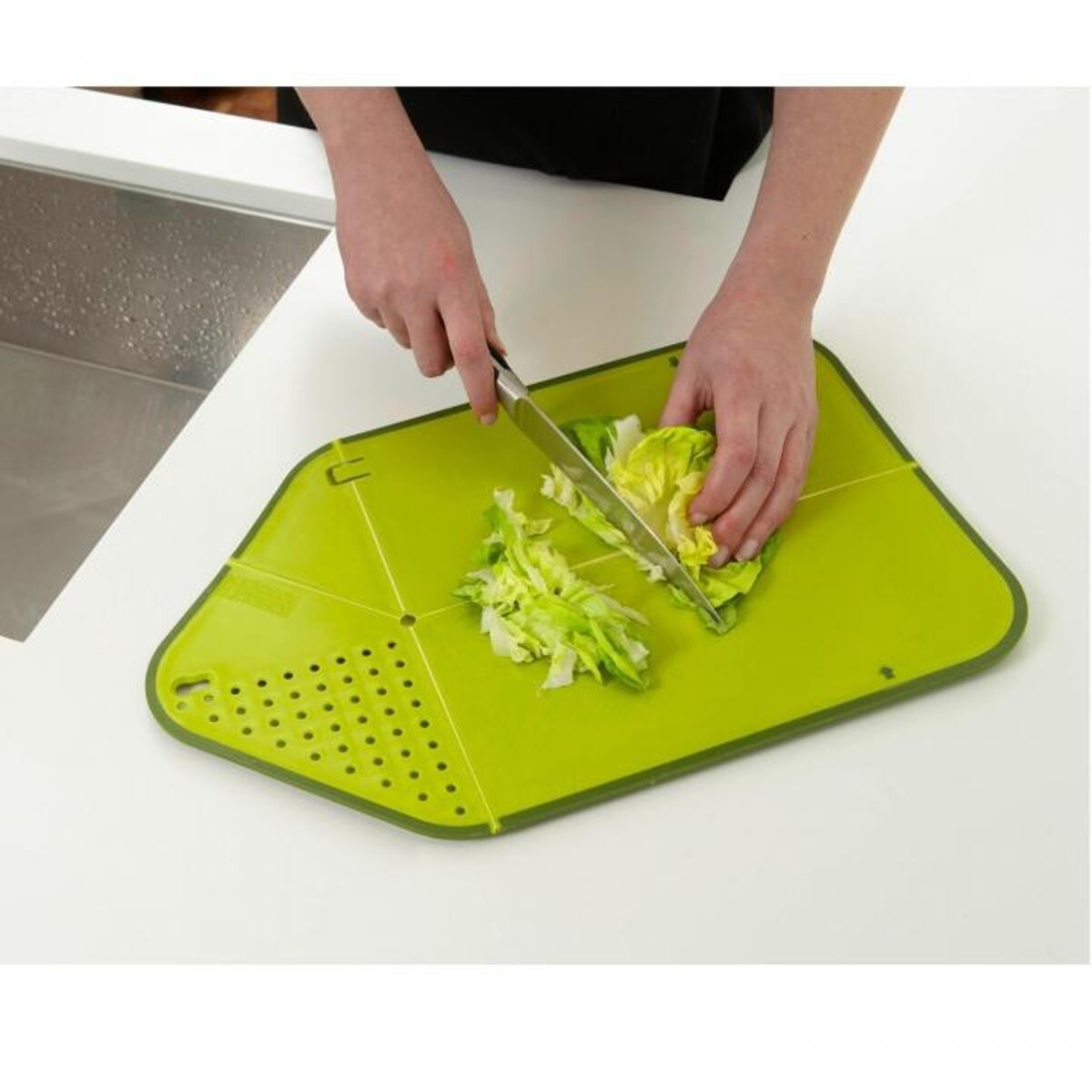 Deska Z Cedzakiem Rinse&Chop