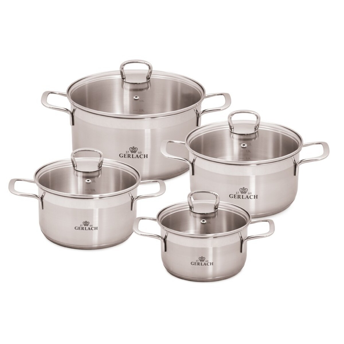 Zestaw 4 Garnków Brava + Patelnia Master GRATIS