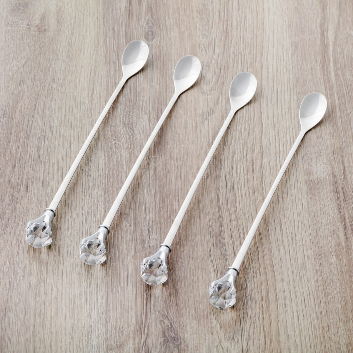 Komplet 4 Łyżeczek Diamond