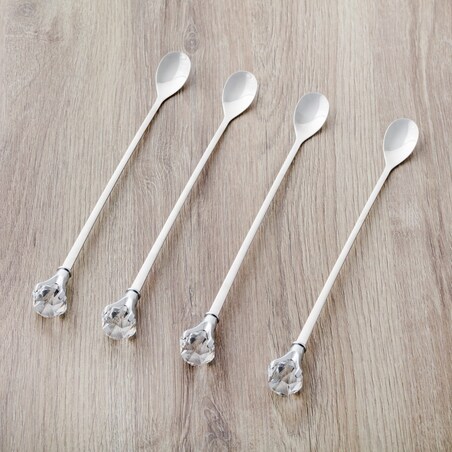 Komplet 4 Łyżeczek Diamond