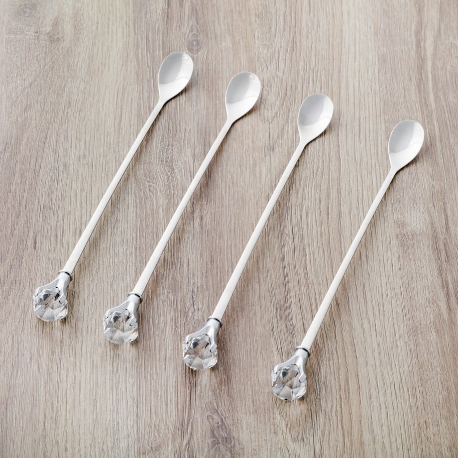 Komplet 4 Łyżeczek Diamond