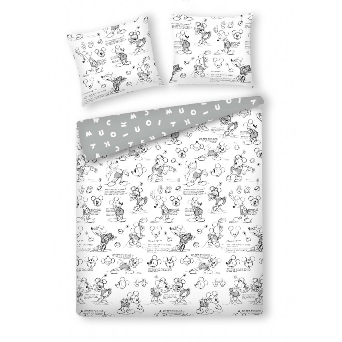 Pościel z Bawełny Satynowej Mycha 200x220