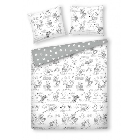 Pościel z Bawełny Satynowej Mycha 200x220