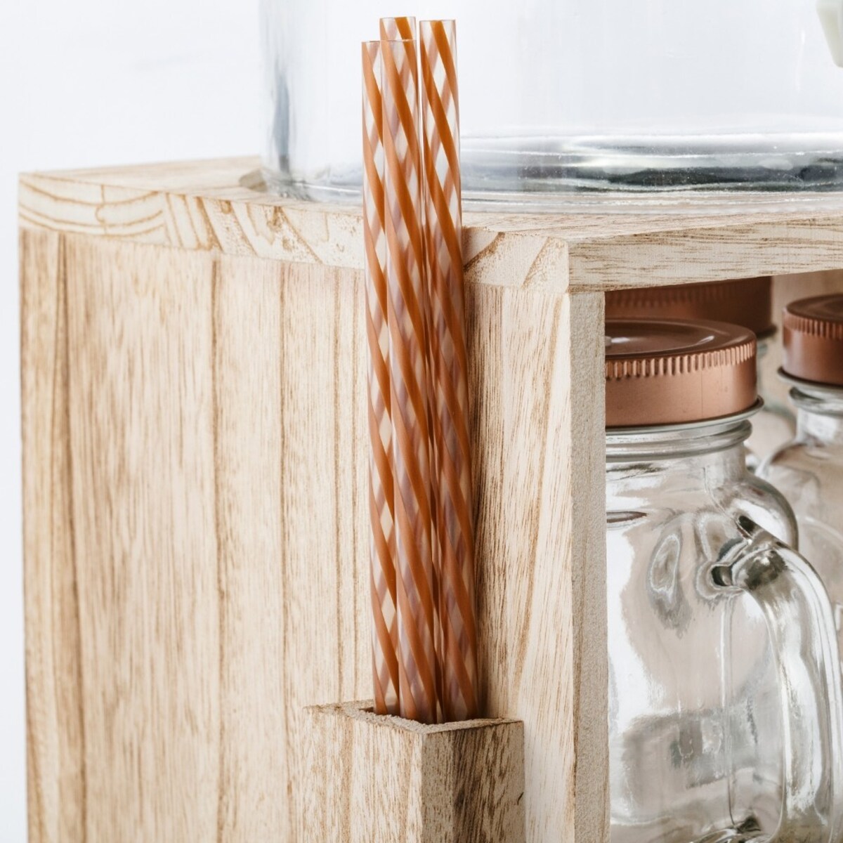 Słoik Z Kranikiem I Kubkami Picnico