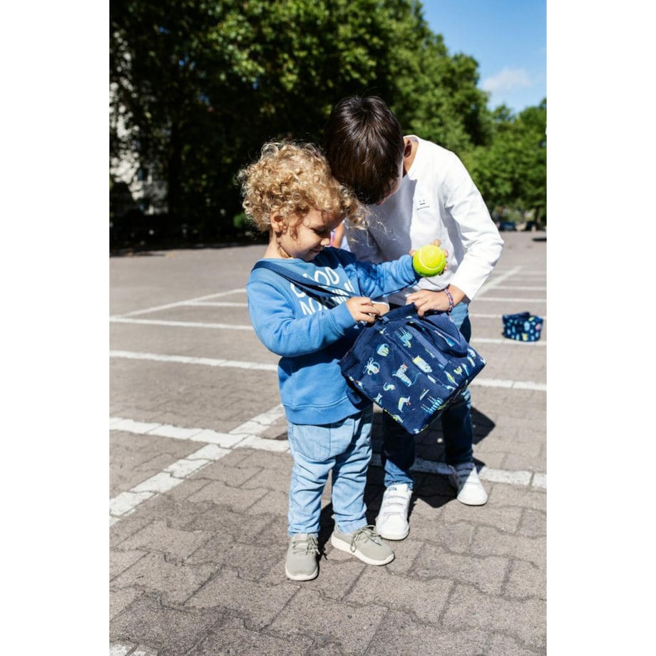 Torba allrounder XS kids abc friends blue, 5 l