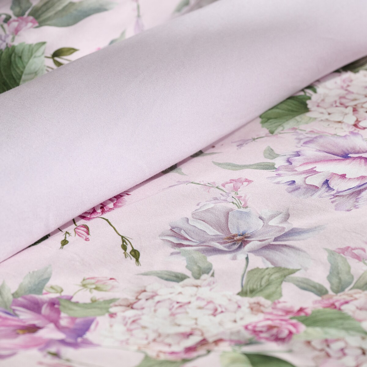 Pościel z bawełny satynowej Tensianis 200x220 cm z motywem kwiatowym