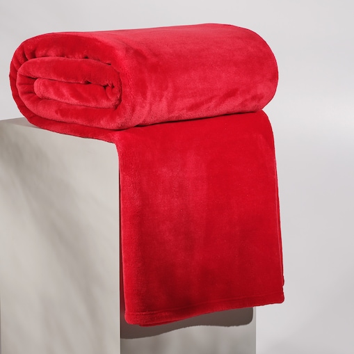 Jednokolorowy koc Floss 150x200 cm