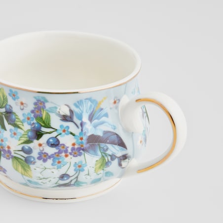 Filiżanka Ze Spodkiem Lemondi z motywem owoców