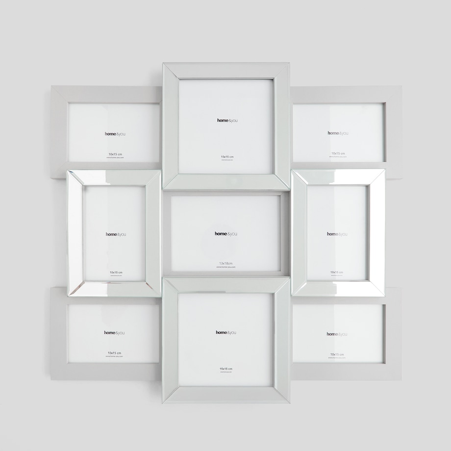 Lustrzana multiramka na 9 zdjęć narowi