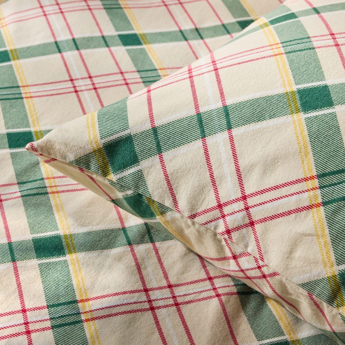 Komplet pościeli flanelowej Kreksito 160x200 cm z 2 poszewkami 70x80
