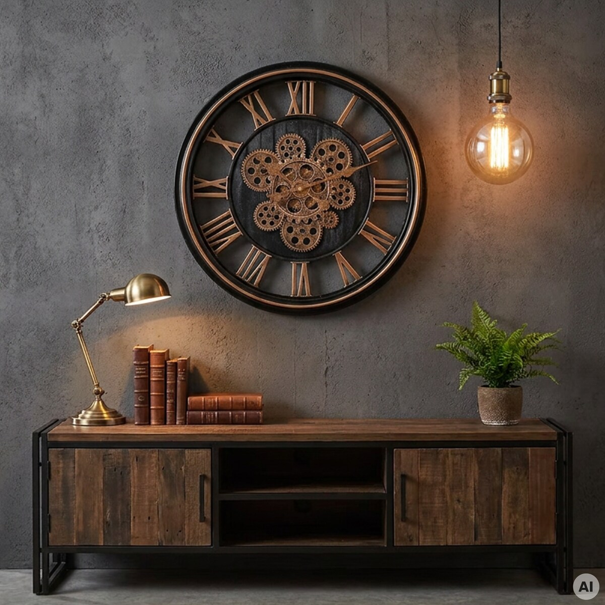 Zegar Ścienny Mechanica