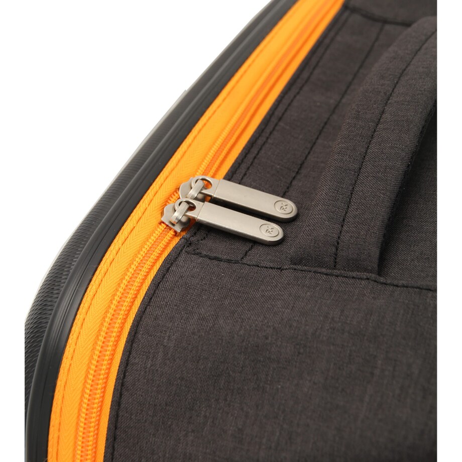 Składana walizka kabinowa Rollink, orange bloom