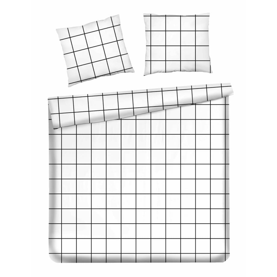 Pościel Bawełniana Gratal 200x220 cm w kratę