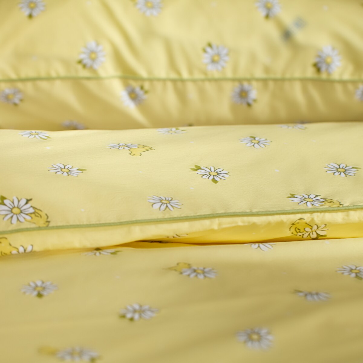 Pościel bawełniana z lamówką Diloso 140x200 cm z motywem kwiatowym