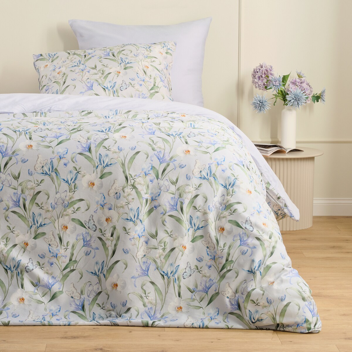 Pościel z bawełny satynowej Anneli 200x220 cm