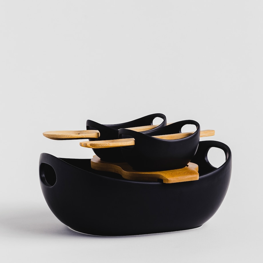 Serving Bowl With Accessories Clasico 